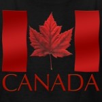 Canada-Flag-Souvenir-Kid-s-T-shirts-Boys---Girls-Canadian-Souvenir-Shirts